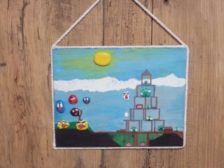 Kamienkový obrázok Angry birds