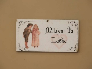Milujem ťa láska