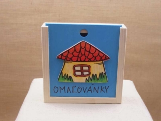 Omaľovánka domček