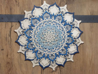 Drevená mandala