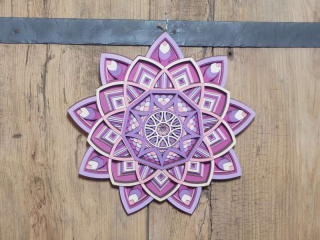 Drevená mandala