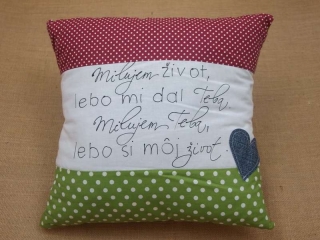 Vankúš Milujem