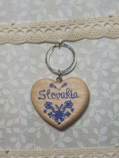 Kľúčenka Slovensko kvietky