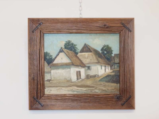 Obraz dvor Liptovské sliače