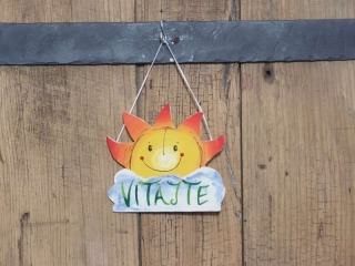 Tabuľka Vitajte slnko